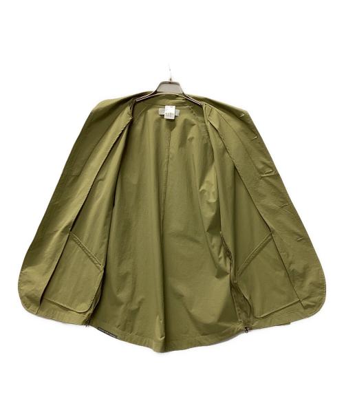 axesquin（アクシーズクイン）axesquin (アクシーズクイン) ソフトシェルノハイキングジャケット 黄緑 サイズ:Lの古着・服飾アイテム
