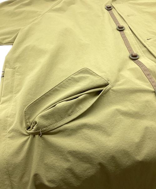 axesquin（アクシーズクイン）axesquin (アクシーズクイン) ソフトシェルノハイキングジャケット 黄緑 サイズ:Lの古着・服飾アイテム