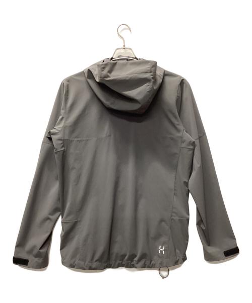 HAGLOFS（ホグロフス）HAGLOFS (ホグロフス) ロック サイト ソフトシェル ジャケット グレー サイズ:Lの古着・服飾アイテム