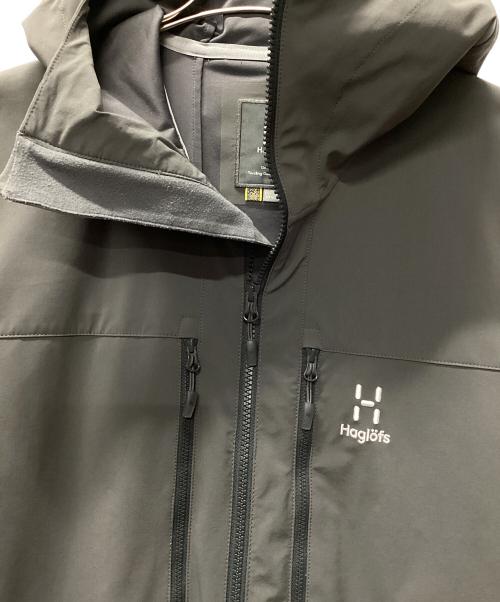 HAGLOFS（ホグロフス）HAGLOFS (ホグロフス) ロック サイト ソフトシェル ジャケット グレー サイズ:Lの古着・服飾アイテム