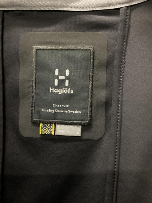 HAGLOFS（ホグロフス）HAGLOFS (ホグロフス) ロック サイト ソフトシェル ジャケット グレー サイズ:Lの古着・服飾アイテム