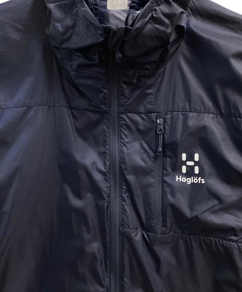 HAGLOFS（ホグロフス）HAGLOFS (ホグロフス) リム シールド フード ネイビー サイズ:Lの古着・服飾アイテム