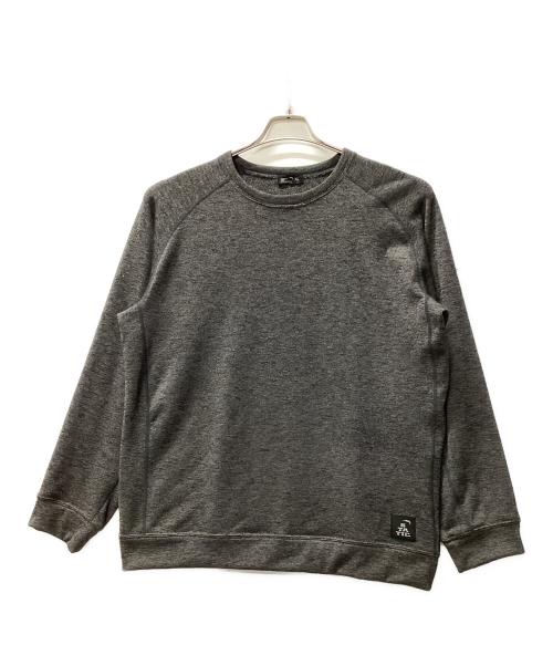 STATIC（スタティック）STATIC (スタティック) アローサル リラックス クルー グレー サイズ:XLの古着・服飾アイテム