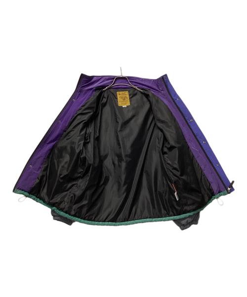 GYM MASTER（ジムマスター）GYM MASTER (ジムマスター) リップストップキルティングスタンドJKT グリーン×グレー サイズ:Lの古着・服飾アイテム