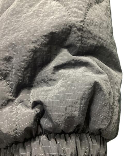 GYM MASTER（ジムマスター）GYM MASTER (ジムマスター) リップストップキルティングスタンドJKT グリーン×グレー サイズ:Lの古着・服飾アイテム