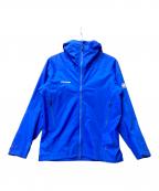 MAMMUTマムート）の古着「クレーター ライト ハードシェル フードジャケット」｜ブルー