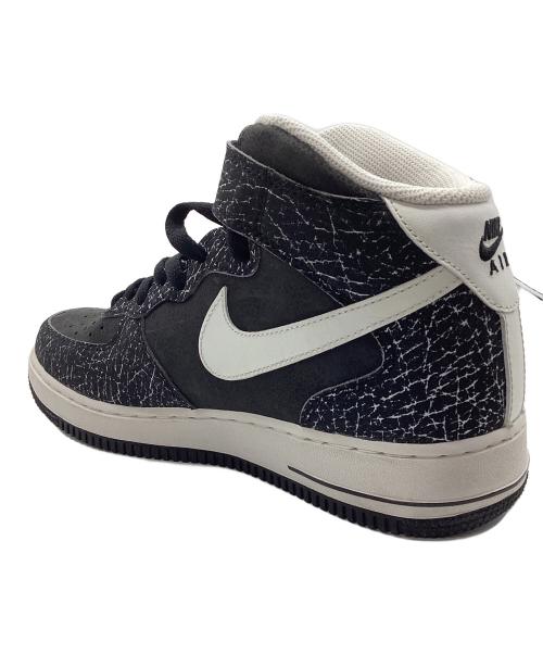 NIKE（ナイキ）NIKE (ナイキ) AIR FORCE1 MID ブラック×ホワイト サイズ:25.5の古着・服飾アイテム