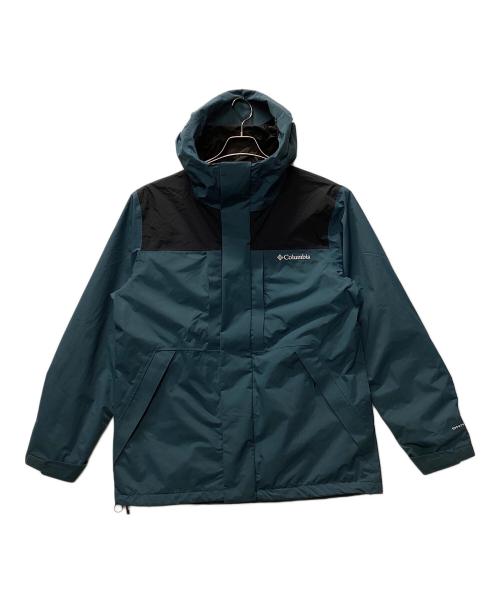 Columbia（コロンビア）Columbia (コロンビア) ウッドロードジャケット ブルー×ネイビー サイズ:Mの古着・服飾アイテム