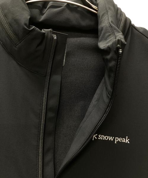 Snow peak（スノーピーク）Snow peak (スノーピーク) ストレッチクロスジャケット ブラック サイズ:Mの古着・服飾アイテム