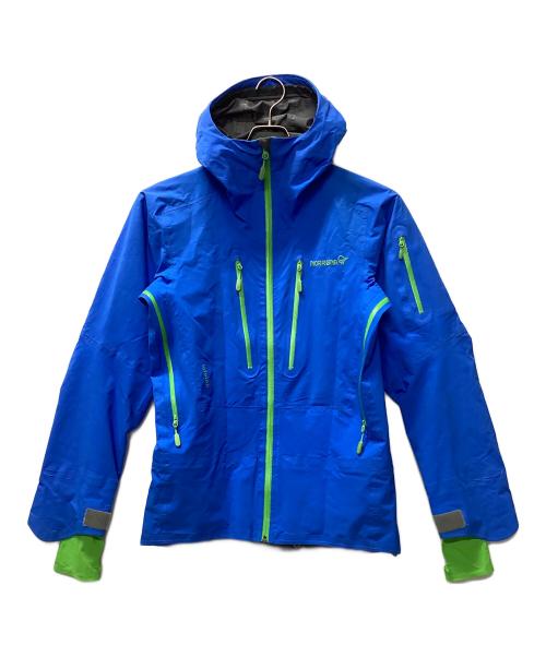 norrona（ノローナ）norrona (ノローナ) LOFOTEN GORE-TEX PRO JACKET ブルー×グリーン サイズ:XSの古着・服飾アイテム