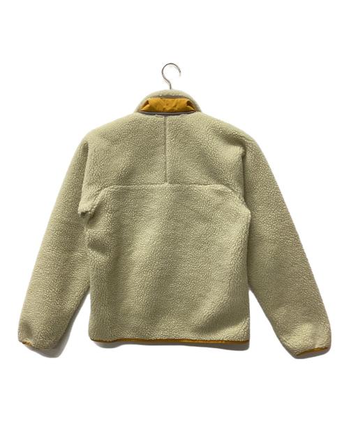 Patagonia（パタゴニア）Patagonia (パタゴニア) クラシック・レトロX・ジャケット アイボリー×イエロー サイズ:SIZE Sの古着・服飾アイテム