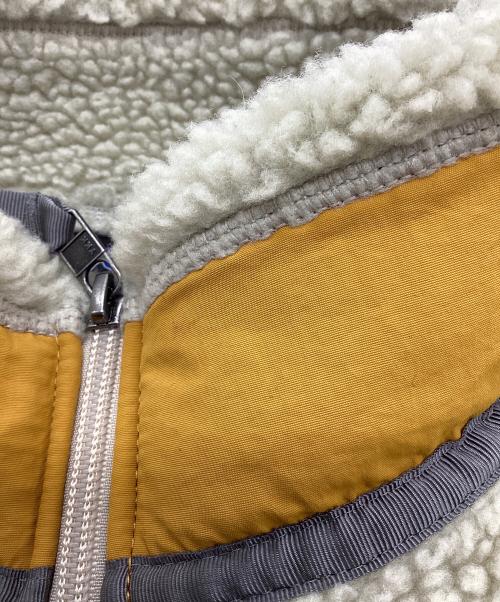 Patagonia（パタゴニア）Patagonia (パタゴニア) クラシック・レトロX・ジャケット アイボリー×イエロー サイズ:SIZE Sの古着・服飾アイテム