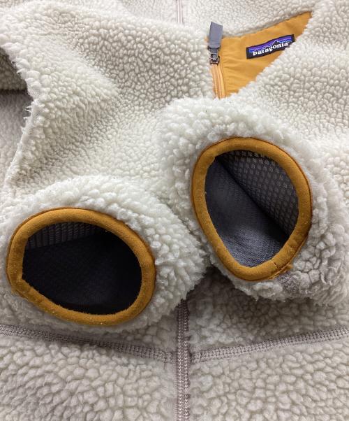 Patagonia（パタゴニア）Patagonia (パタゴニア) クラシック・レトロX・ジャケット アイボリー×イエロー サイズ:SIZE Sの古着・服飾アイテム