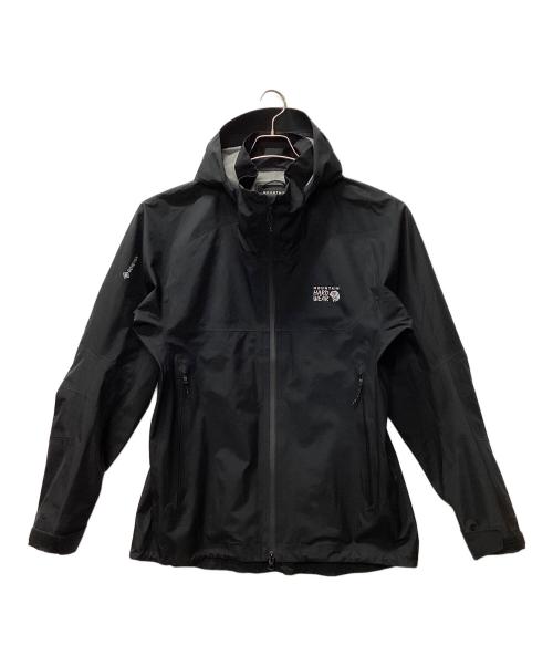MOUNTAIN HARD WEAR（マウンテンハードウェア）MOUNTAIN HARD WEAR (マウンテンハードウェア) トレイルバースゴアテックスジャケット ブラック サイズ:Lの古着・服飾アイテム