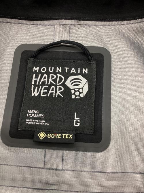 MOUNTAIN HARD WEAR（マウンテンハードウェア）MOUNTAIN HARD WEAR (マウンテンハードウェア) トレイルバースゴアテックスジャケット ブラック サイズ:Lの古着・服飾アイテム