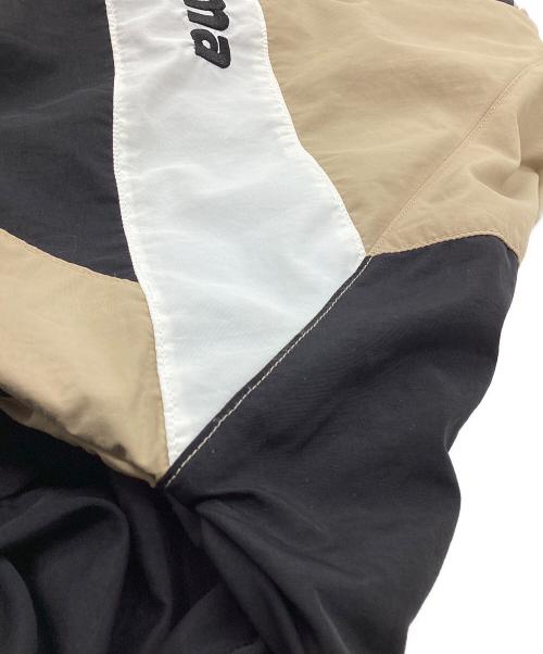 PUMA（プーマ）PUMA (プーマ) renoma (レノマ) ナイロンスウィッチ ジャケット ブラック サイズ:XLの古着・服飾アイテム