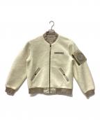 AVIREXアヴィレックス）の古着「MA-1ボンディングボアジャケット」｜ホワイト