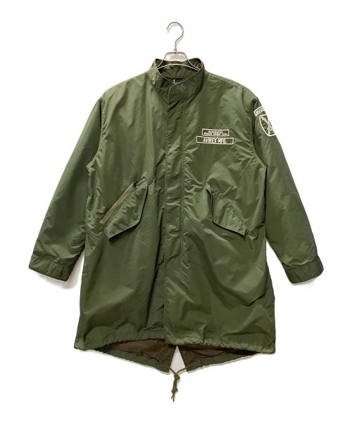 AVIREX（アヴィレックス）AVIREX (アヴィレックス) M-65 ミリタリー モッズコート オリーブ サイズ:Mの古着・服飾アイテム