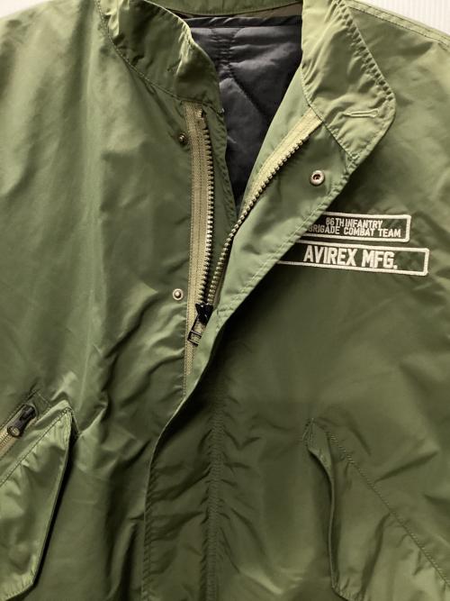 AVIREX（アヴィレックス）AVIREX (アヴィレックス) M-65 ミリタリー モッズコート オリーブ サイズ:Mの古着・服飾アイテム