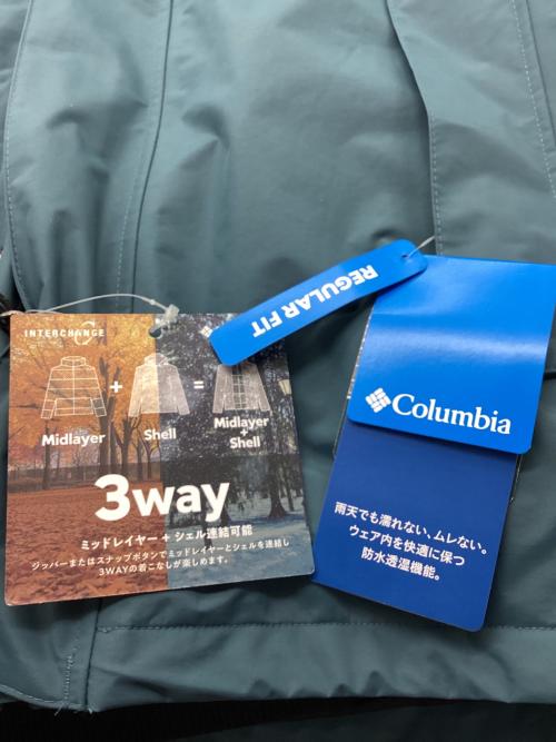 Columbia（コロンビア）Columbia (コロンビア) ボナパスロード2インターチェンジジャケット ブルー サイズ:Lの古着・服飾アイテム