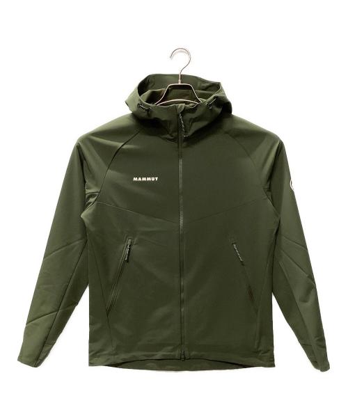 MAMMUT（マムート）MAMMUT (マムート) マックン2.0 SOフーデッドジャケット オリーブ サイズ:Mの古着・服飾アイテム