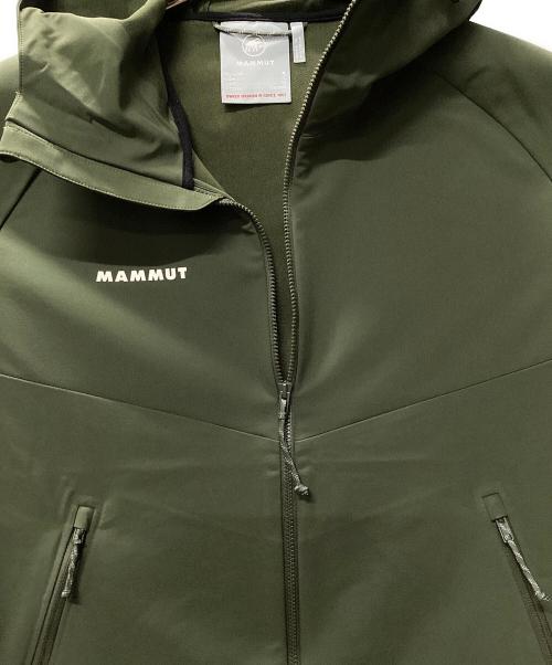 MAMMUT（マムート）MAMMUT (マムート) マックン2.0 SOフーデッドジャケット オリーブ サイズ:Mの古着・服飾アイテム