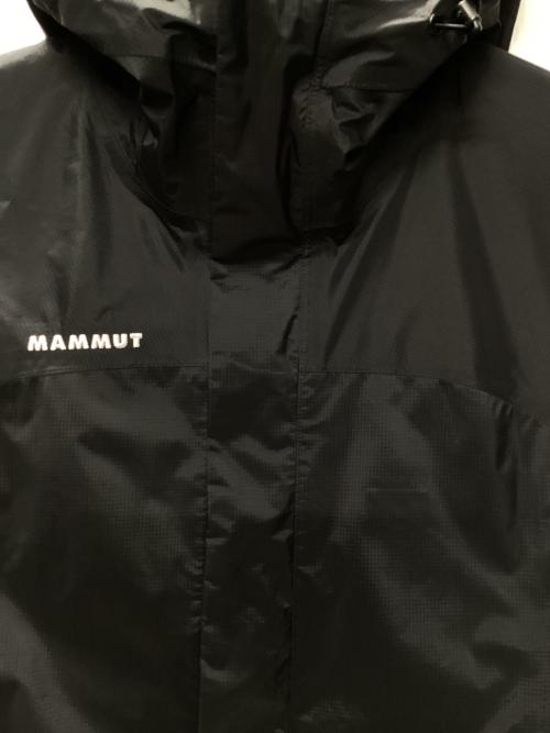 MAMMUT（マムート）MAMMUT (マムート) マイクロレイヤー 2.0 ハードシェル フーデッド ジャケット ブラック サイズ:XLの古着・服飾アイテム