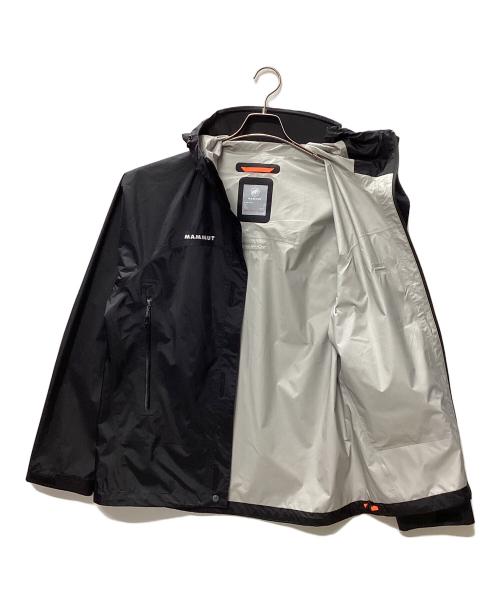 MAMMUT（マムート）MAMMUT (マムート) マイクロレイヤー 2.0 ハードシェル フーデッド ジャケット ブラック サイズ:XLの古着・服飾アイテム