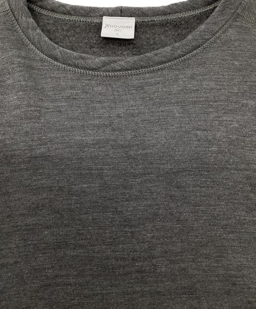 HOUDINI（フーディニ）HOUDINI (フーディニ) アルトウールクルー グレー サイズ:Lの古着・服飾アイテム