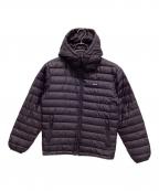 Patagoniaパタゴニア）の古着「ダウン セーター フルジップ フーディ」｜パープル
