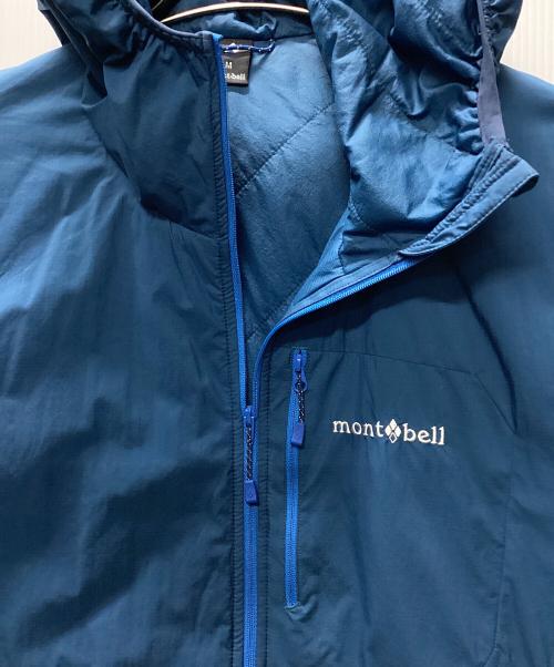 mont-bell（モンベル）mont-bell (モンベル) EXライト サーマラップ パーカ ブルー サイズ:Mの古着・服飾アイテム