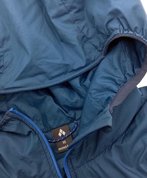 mont-bell（モンベル）mont-bell (モンベル) EXライト サーマラップ パーカ ブルー サイズ:Mの古着・服飾アイテム