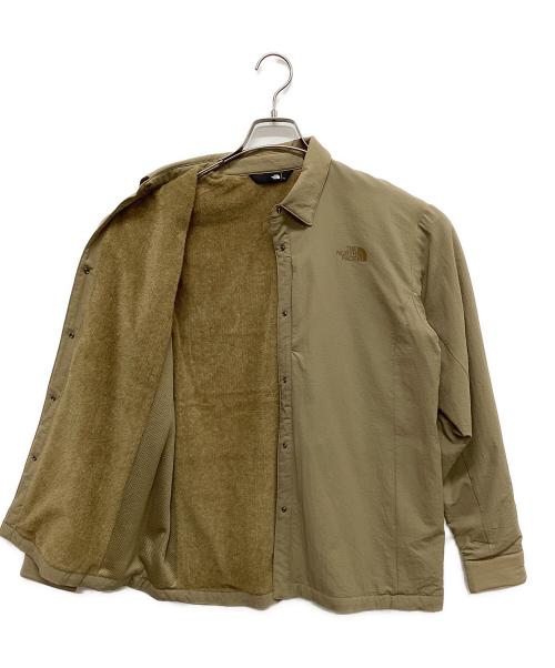 THE NORTH FACE（ザ ノース フェイス）THE NORTH FACE (ザ ノース フェイス) オクトーバーミッドシャツ ベージュ サイズ:Lの古着・服飾アイテム
