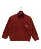 Patagoniaパタゴニア）の古着「シンチラスナップT」｜エンジ