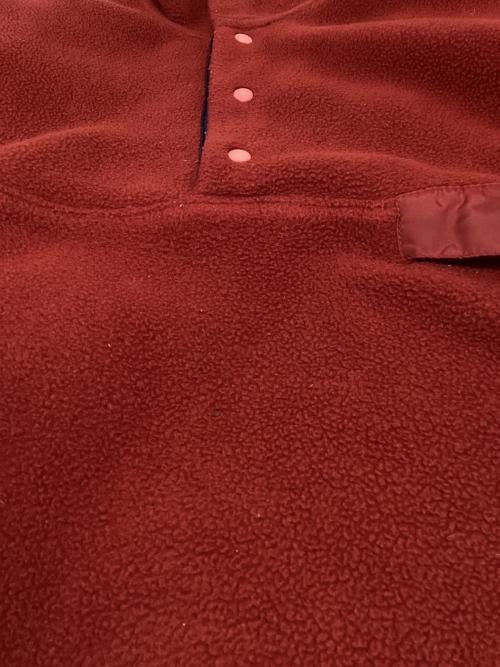 Patagonia（パタゴニア）Patagonia (パタゴニア) シンチラスナップT エンジ サイズ:Lの古着・服飾アイテム