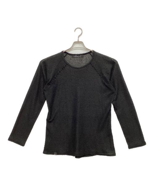 ANSER4（アンサーフォー）ANSER4 (アンサーフォー) トレッキングウェア(シャツ) ブラック サイズ:Lの古着・服飾アイテム