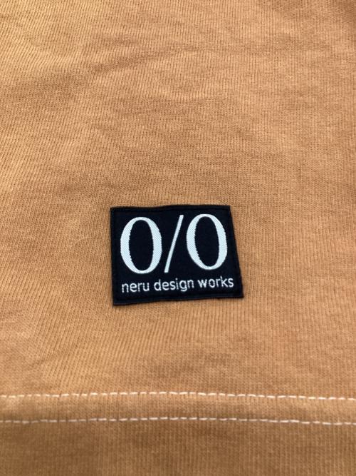 neru design works（ネルデザインワークス）neru design works (ネルデザインワークス) HAKU (ハク) BIG SHILHOUETTE T-SHIRTS ブラウン サイズ:Lの古着・服飾アイテム