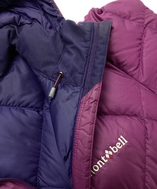 mont-bell（モンベル）mont-bell (モンベル) ライトアルパインダウン パーカ パープル サイズ:Mの古着・服飾アイテム