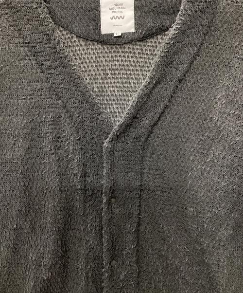 JINDAIJI MOUNTAIN WORKS（ジンダイジマウンテンワークス）JINDAIJI MOUNTAIN WORKS (ジンダイジマウンテンワークス) アルファカーディガン グレー サイズ:Lの古着・服飾アイテム