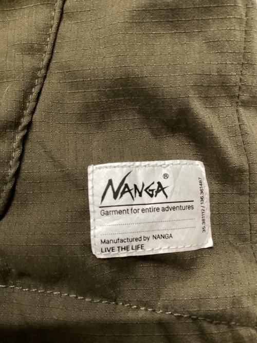 NANGA（ナンガ）NANGA (ナンガ) タキビリップストップ インナーダウンベスト オリーブ サイズ:L 未使用品の古着・服飾アイテム