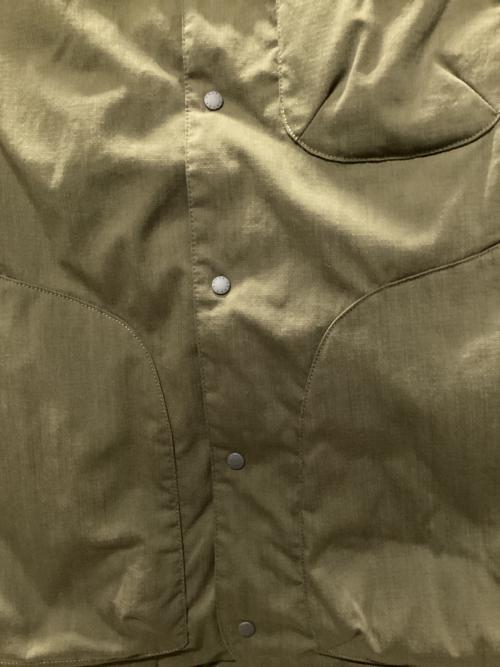 NANGA（ナンガ）NANGA (ナンガ) タキビリップストップ インナーダウンベスト オリーブ サイズ:L 未使用品の古着・服飾アイテム