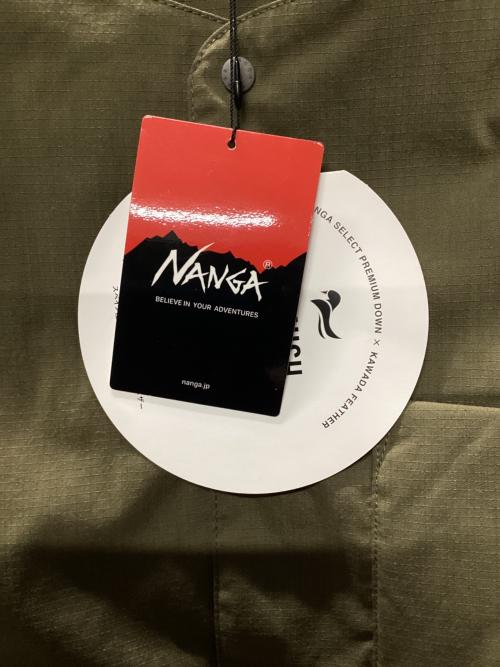 NANGA（ナンガ）NANGA (ナンガ) タキビリップストップ インナーダウンベスト オリーブ サイズ:L 未使用品の古着・服飾アイテム