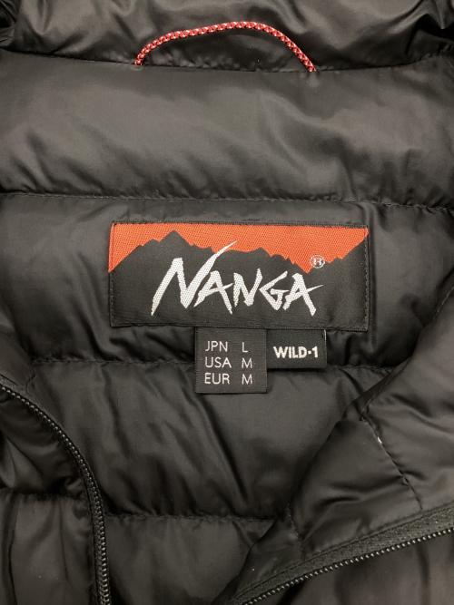 NANGA（ナンガ）NANGA (ナンガ) ライトダウンジャケット ブラック サイズ:Lの古着・服飾アイテム