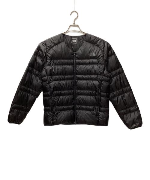THE NORTH FACE（ザ ノース フェイス）THE NORTH FACE (ザ ノース フェイス) エクスプローラーパーセルダウンカーディガン ブラック サイズ:Lの古着・服飾アイテム