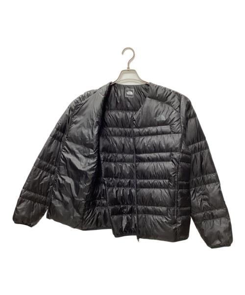 THE NORTH FACE（ザ ノース フェイス）THE NORTH FACE (ザ ノース フェイス) エクスプローラーパーセルダウンカーディガン ブラック サイズ:Lの古着・服飾アイテム