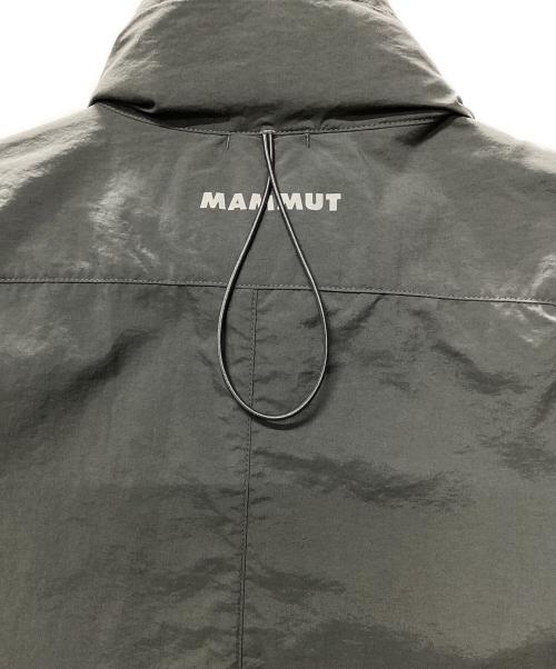 MAMMUT（マムート）MAMMUT (マムート) ユーティリティ ウィンドブレーカー コート グレー サイズ:Mの古着・服飾アイテム