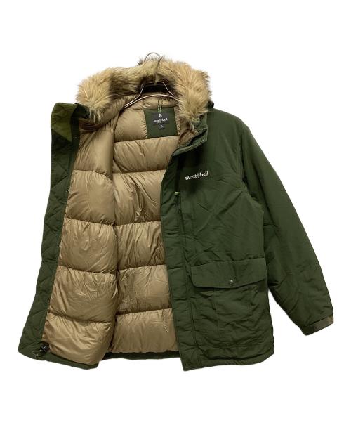 mont-bell（モンベル）mont-bell (モンベル) ローガンダウン パーカ オリーブ サイズ:XLの古着・服飾アイテム
