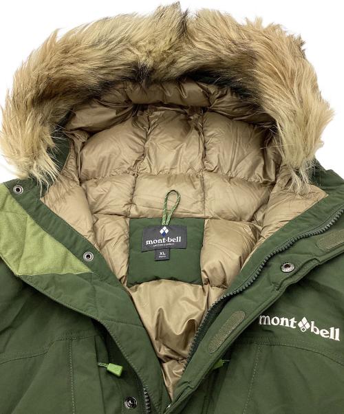 mont-bell（モンベル）mont-bell (モンベル) ローガンダウン パーカ オリーブ サイズ:XLの古着・服飾アイテム