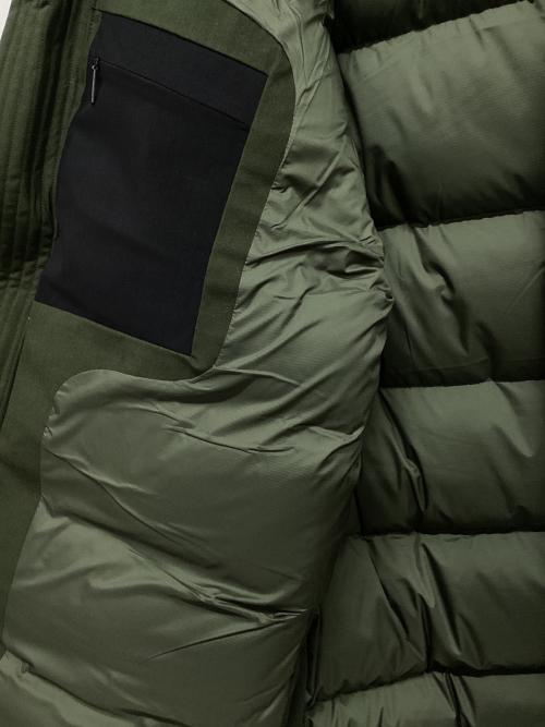 THE NORTH FACE（ザ ノース フェイス）THE NORTH FACE (ザ ノース フェイス) spiber (スパイバー) オービットマクマードパーカ オリーブ サイズ:Lの古着・服飾アイテム