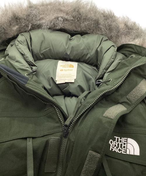 THE NORTH FACE（ザ ノース フェイス）THE NORTH FACE (ザ ノース フェイス) spiber (スパイバー) オービットマクマードパーカ オリーブ サイズ:Lの古着・服飾アイテム